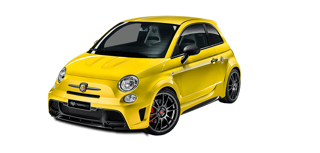 Abarth 695 biposto Record - con hotspot