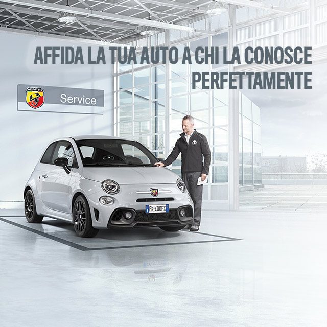 Tagliando e manutenzione Abarth | Mopar | Abarth Svizzera